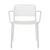 Audrey Armchair Side/Dining Kartell White Painted Frame/White Seat & Back 