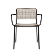 Audrey Armchair Side/Dining Kartell Black Painted Frame/Sand Seat & Back 