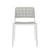 Audrey Side Chair Side/Dining Kartell Painted Aluminum Frame - Light Grey Seat & Back 