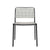 Audrey Side Chair Side/Dining Kartell Black Painted Frame/Light Grey Seat & Back 