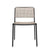 Audrey Side Chair Side/Dining Kartell Black Painted Frame/Sand Seat & Back 