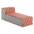 Bandas Chaise Loung chaise lounge Gan B Orange 