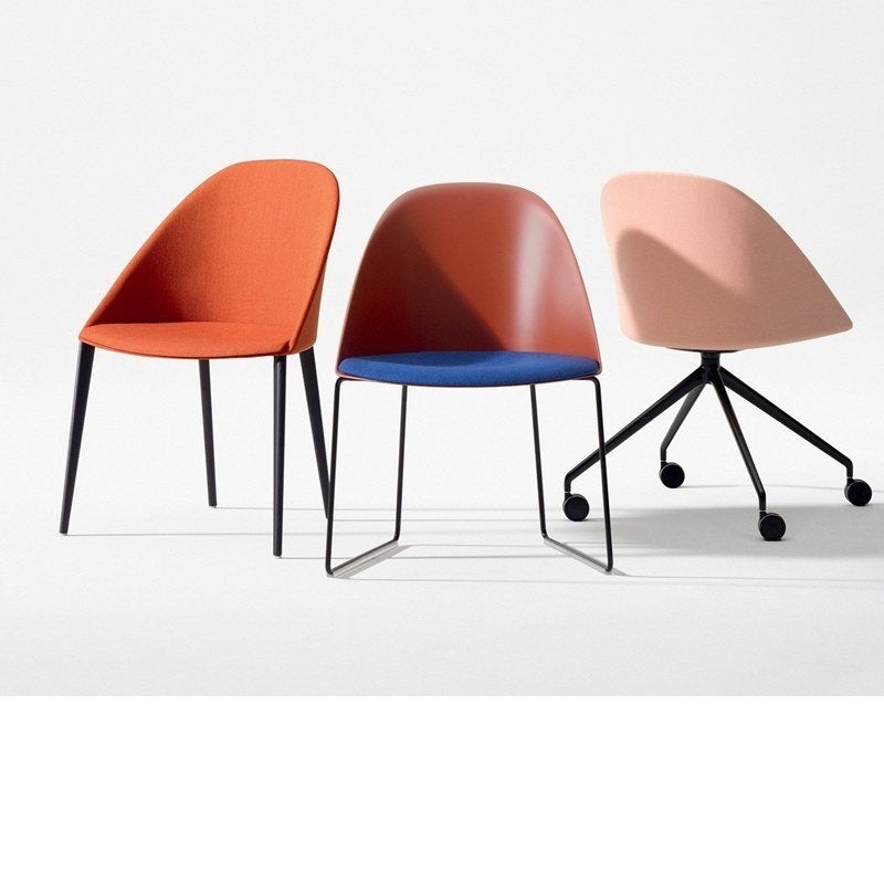 Cila Polypropylene Chair With Sled Base Chairs Arper 