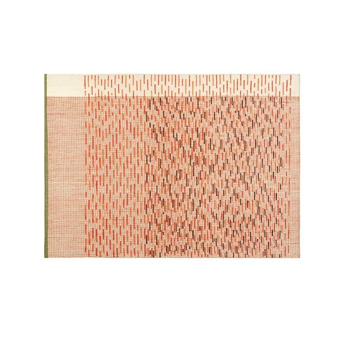 Backstitch Busy Rug Rug Gan Brick 5’7" x 7’11" 