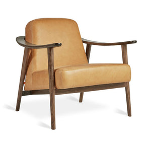 Baltic Chair Chair Gus Modern Canyon Whiskey Leather Walnut 