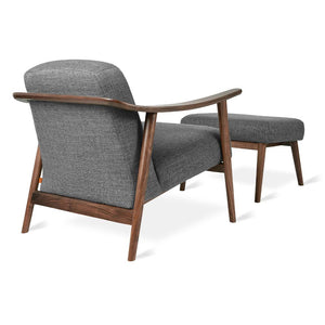 Baltic Chair & Ottoman Chairs Gus Modern 