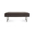 Bank Bench Benches BluDot Metal Mink Velvet 