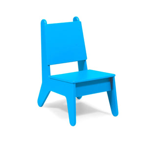 BBO2 Kids Plastic Outdoor Chair kids Loll Designs Sky Blue 