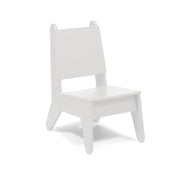 BBO2 Kids Plastic Outdoor Chair kids Loll Designs Cloud White 