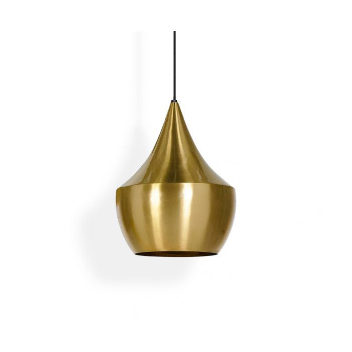 Beat LED Fat Pendant Light hanging lamps Tom Dixon Brass 