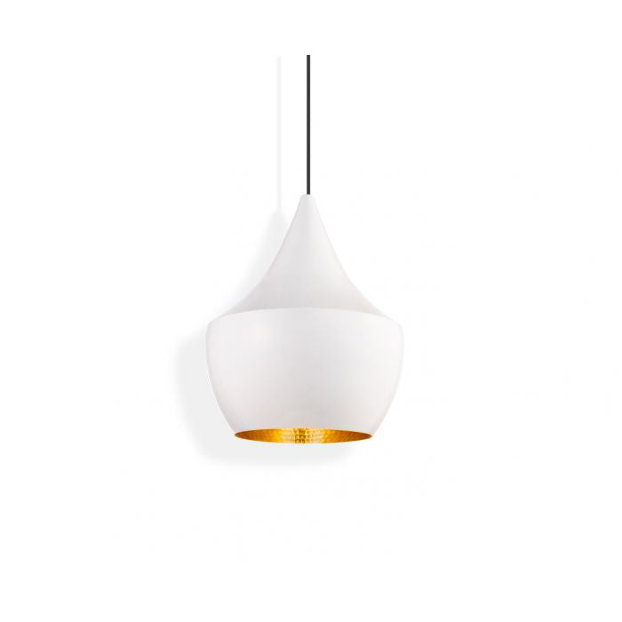 Beat LED Fat Pendant Light hanging lamps Tom Dixon White 