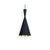 Beat LED Tall Pendant Light hanging lamps Tom Dixon Matt Black 