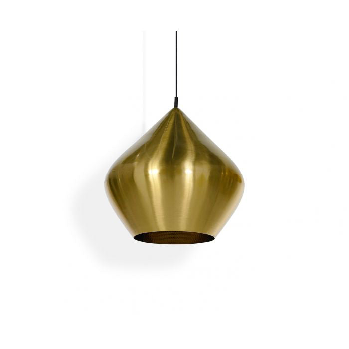 Beat Stout LED Pendant Light hanging lamps Tom Dixon Brushed Brass 