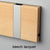 Knax Horizontal Wood Coat Hook Loca beech lacquer