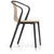 Belleville Armchair Wood Side/Dining Vitra Natural oak with protective varnish 