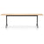 Belleville Rectangular Table Dining Tables Vitra 94.5" L x 31.5" - solid natural oak top oiled 