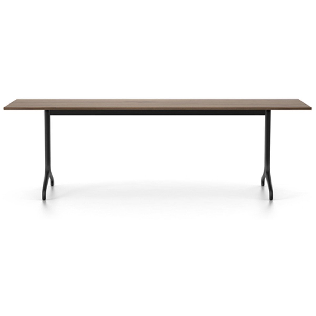 Belleville Rectangular Table Dining Tables Vitra 94.5" L x 31.5" - solid walnut top oiled 