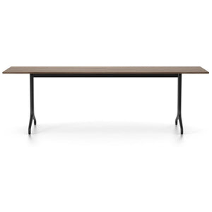 Belleville Rectangular Table Dining Tables Vitra 94.5" L x 31.5" - solid walnut top oiled 