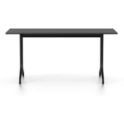 Belleville Rectangular Table Dining Tables Vitra 63" L x 29.5" - dark oak veneer top - indoor 