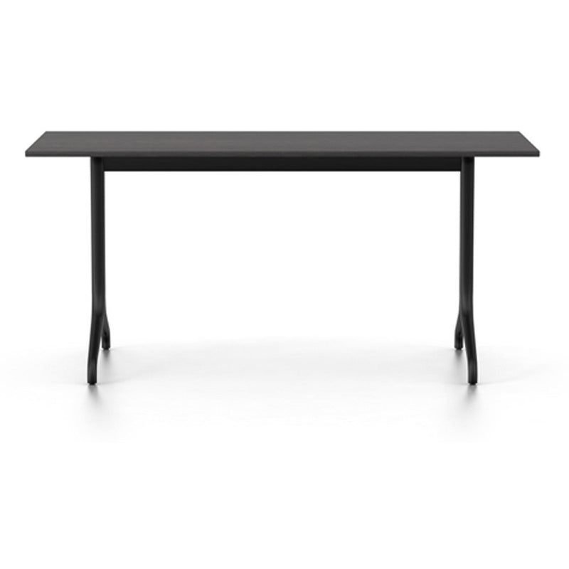 Belleville Rectangular Table Dining Tables Vitra 63" L x 29.5" - dark oak veneer top - indoor 