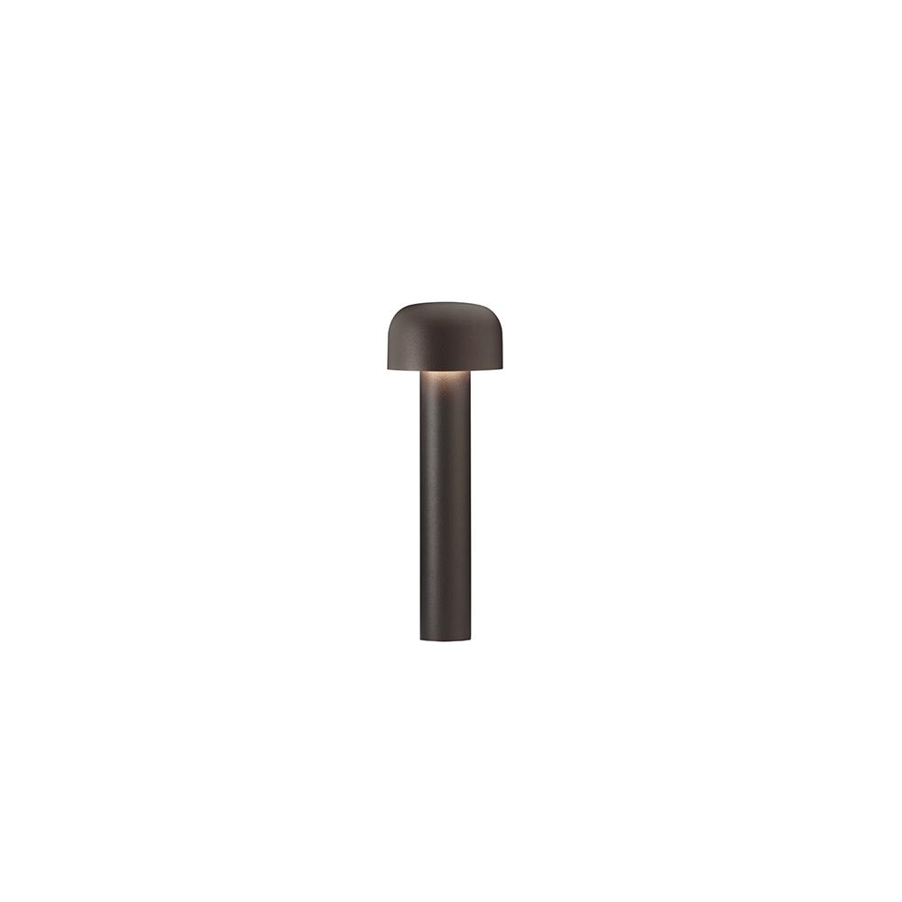 Bellhop Bollard Outdoor Lighting Outdoors Flos Deep Brown 14.9" H 2700K