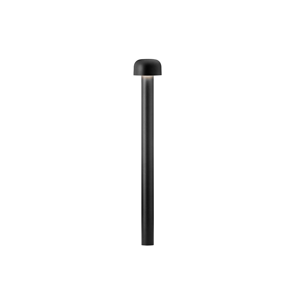 Bellhop Bollard Outdoor Lighting Outdoors Flos Black 33.4" H 2700K