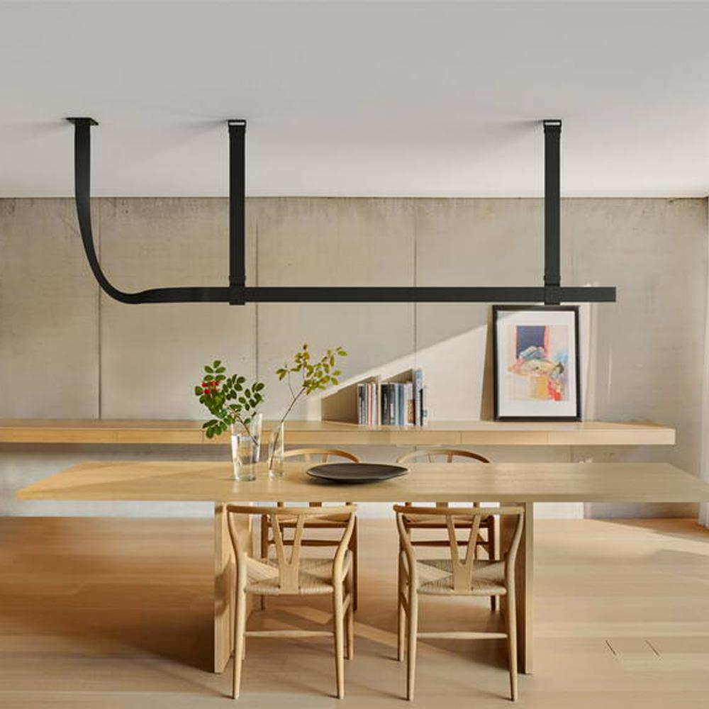 Belt - Leather Wrapped Linear Pendant suspension lamps Flos 