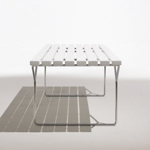 Bertoia Bench with Seat Cushions Benches Knoll 