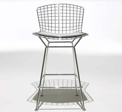 Bertoia Stool With Full Cover bar seating Knoll 