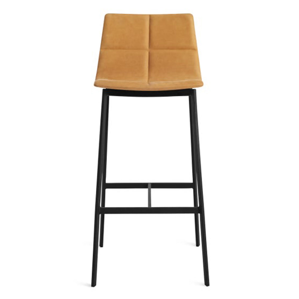 Between Us Barstool Stools BluDot Camel Leather 