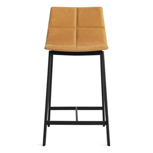 Between Us Counter Stool Stools BluDot Camel Leather 