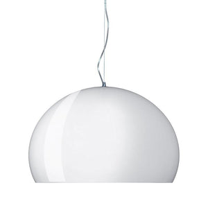 Big Fly Suspension Lamp suspension lamps Kartell Glossy Opaque White 