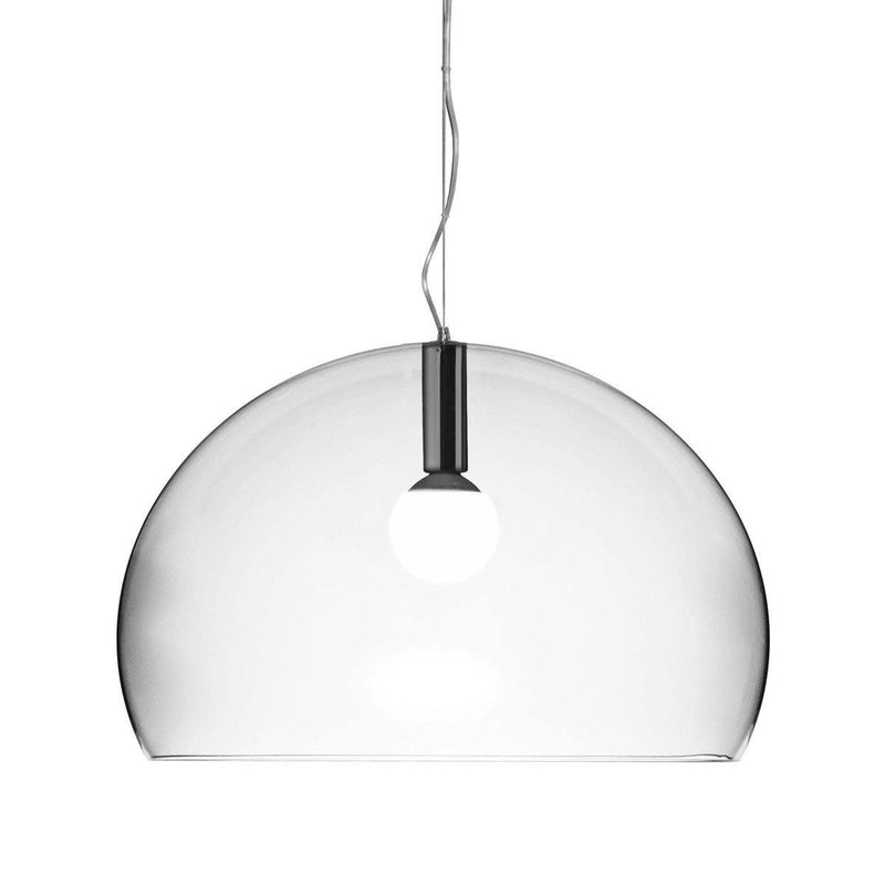 Big Fly Suspension Lamp suspension lamps Kartell Transparent Crystal 