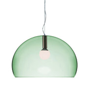 Big Fly Suspension Lamp suspension lamps Kartell Transparent Sage Green 