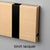 Knax Horizontal Wood Coat Hook by Loca birch lacquer