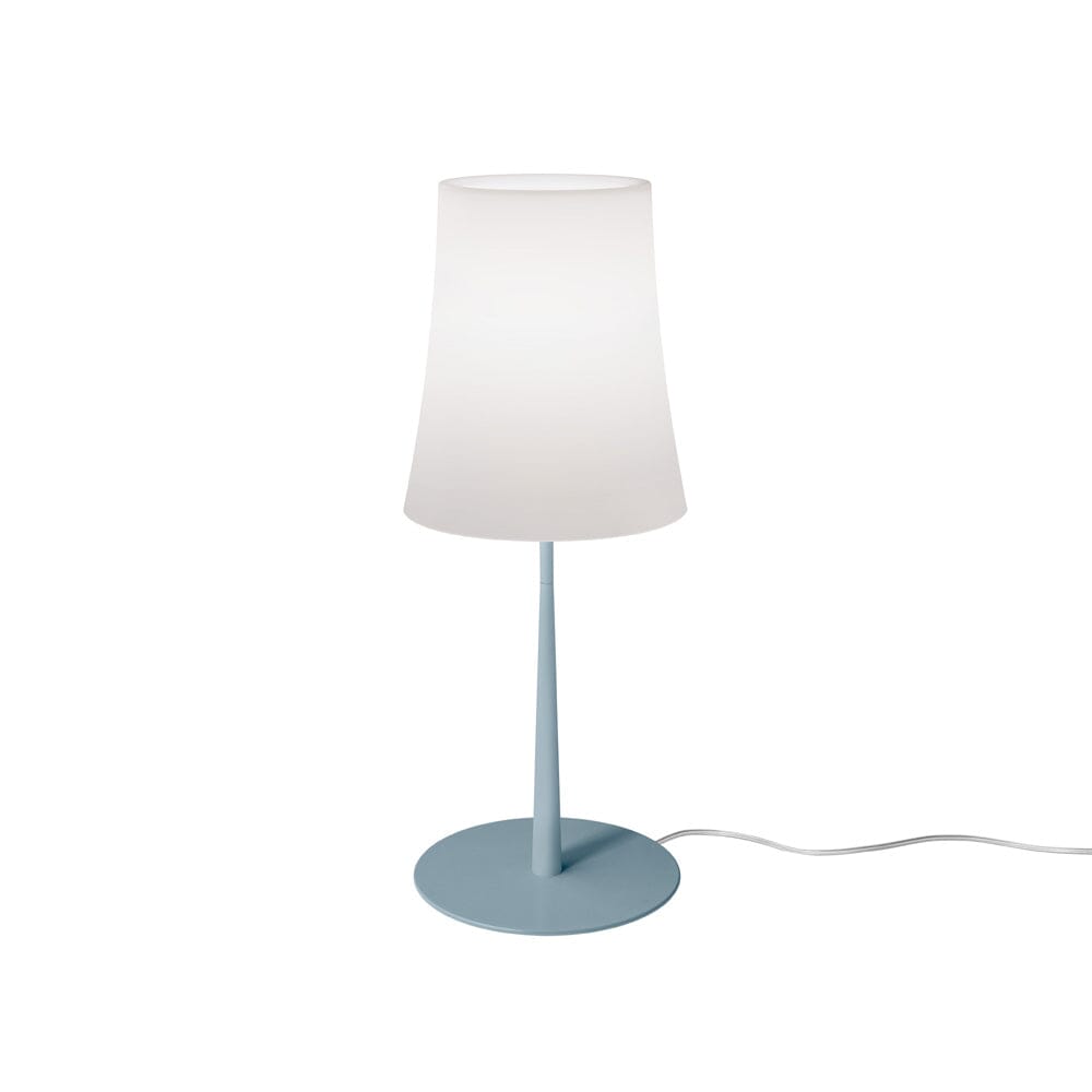 Birdie Easy Table Lamp Table Lamp Foscarini Large Light Blue 