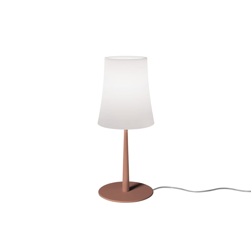 Birdie Easy Table Lamp Table Lamp Foscarini Small Brick Red 