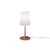 Birdie Easy Table Lamp Table Lamp Foscarini Small Brick Red 