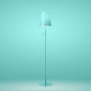 Birdie Floor Lamp Floor Lamps Foscarini On/Off Turquoise 
