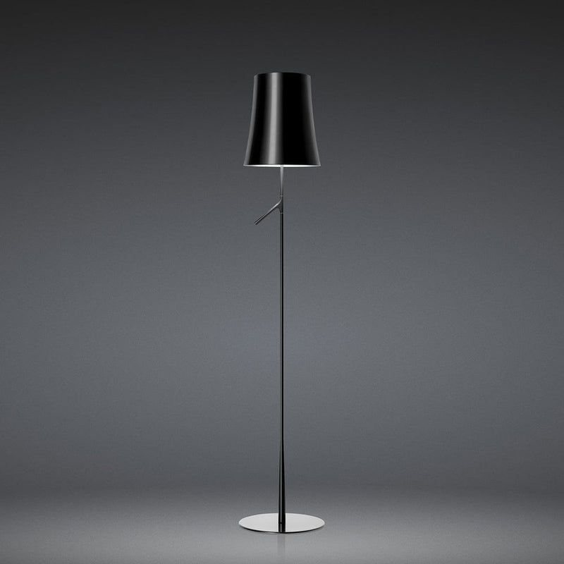 Birdie Floor Lamp Floor Lamps Foscarini On/Off Graphite 