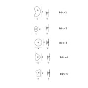 Bit Wall Lamps wall lamp Foscarini 