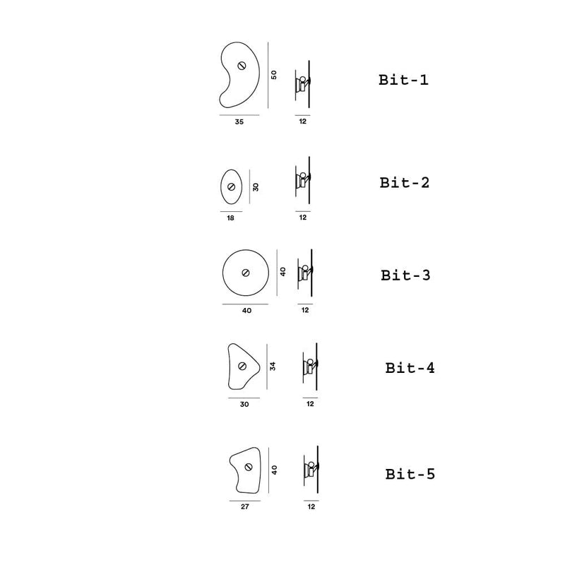Bit Wall Lamps wall lamp Foscarini 