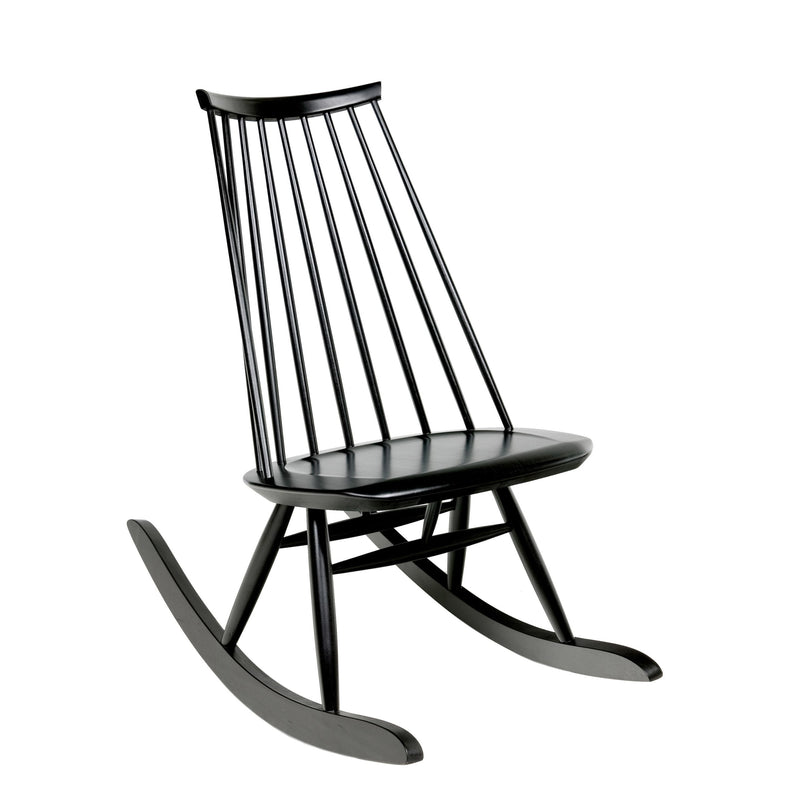 Mademoiselle Rocking Chair rocking chairs Artek Black Stained 