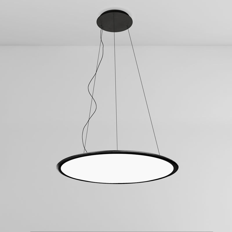 Discovery Suspension Pendant Lights Artemide Black Dimmable 0-10V 