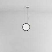 Discovery Vertical Suspension Pendant Lights Artemide 70 Black Dimmable 0-10V