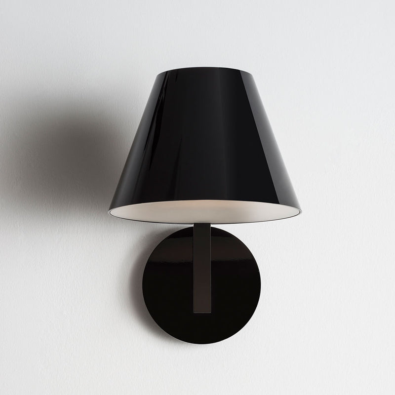 La Petite Wall Lamp Wall Lights Artemide Black Dimmable 2-Wire 