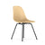 Eames Molded Wood Side Chair - 4-Leg Base Side/Dining herman miller Black Base Frame Finish White Ash Seat and Back + $100.00 Standard Glide With Felt Bottom + $20.00