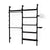 Branch-2 Display Unit Shelves Gus Modern Black Uprights / Black Brackets / Black Shevles 