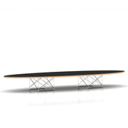 Eames Elliptical Table Coffee Tables herman miller Black Top Trivalent Chrome Base 