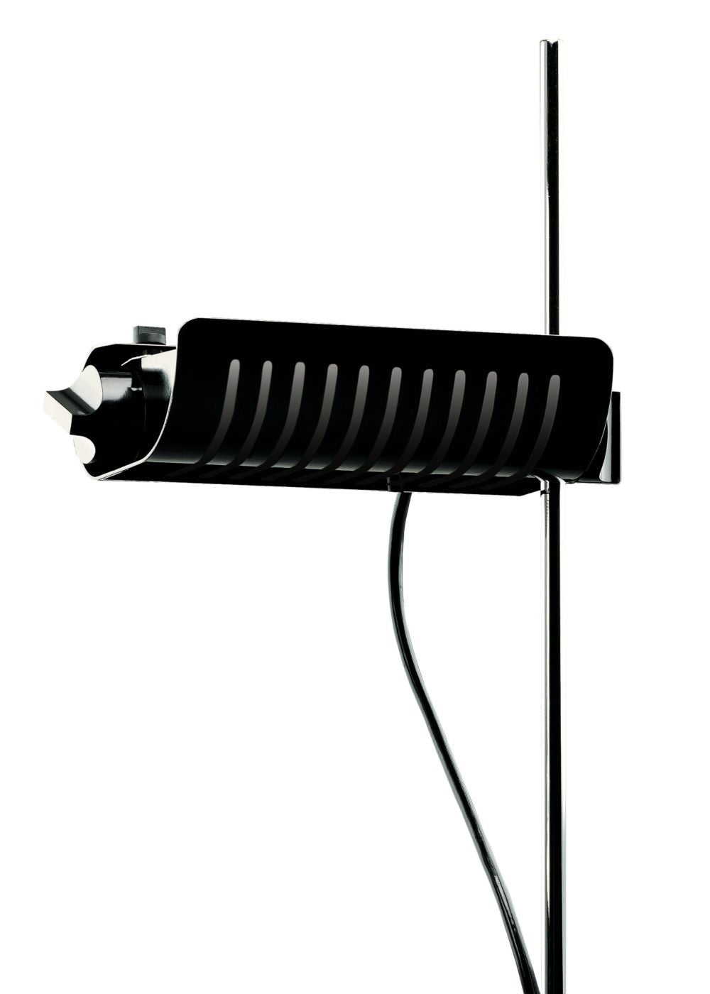 Colombo Floor Lamp Floor Lamps Oluce Black / Chrome Stem 